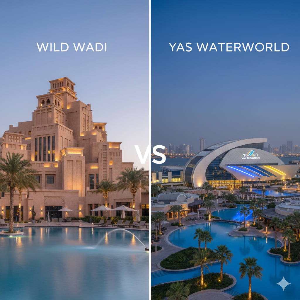 Wild Wadi vs Yas Waterworld